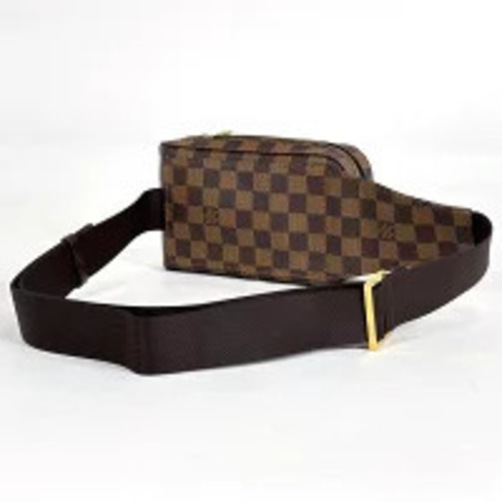 Louis Vuitton Waist Bum Geronimos Bag Shoulder Brown Damier Body Belt Crossbody